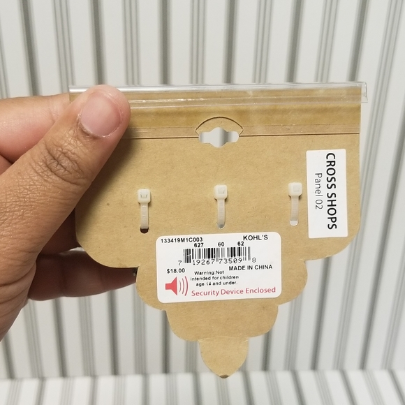 NWTS Kohl’s Mudd 90's Stackable Rhinestone Ball Pack of Three Ring Set | Size 8 - Picture 4 of 4